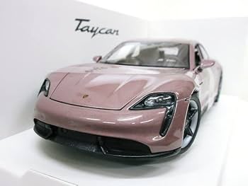 ポルシェ タイカン ターボS ピンク WELLY ミニカー 1/24 1:24 Welly Porsche Taycan Turbo S Sakura Pink | Stunning